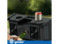 Coluna Bluetooth V5.4 TWS Flutuante 300W IP67 GEMINI Coluna Bluetooth V5.4 TWS Flutuante 300W IP67 GEMINI